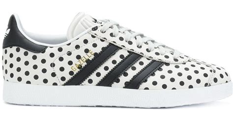 adidas gazelle polka dot sneakers